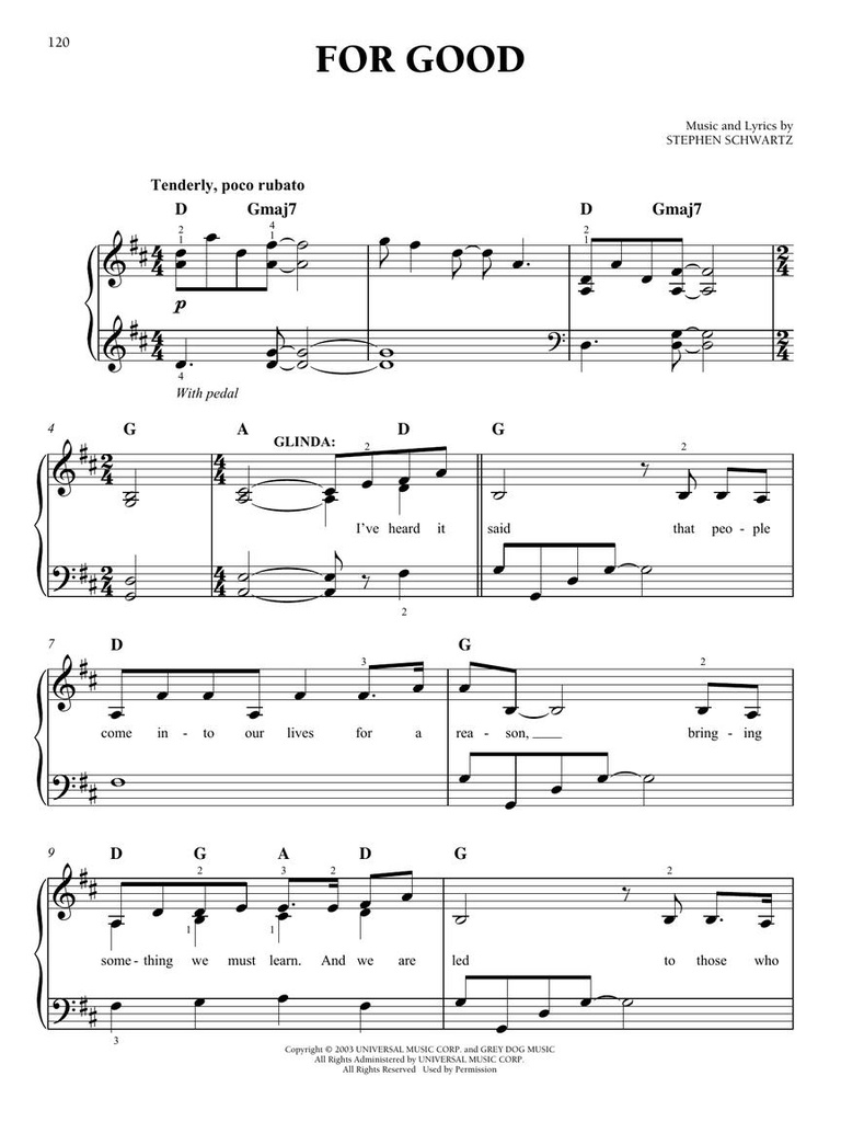 Wicked - Complete Easy Piano Collection