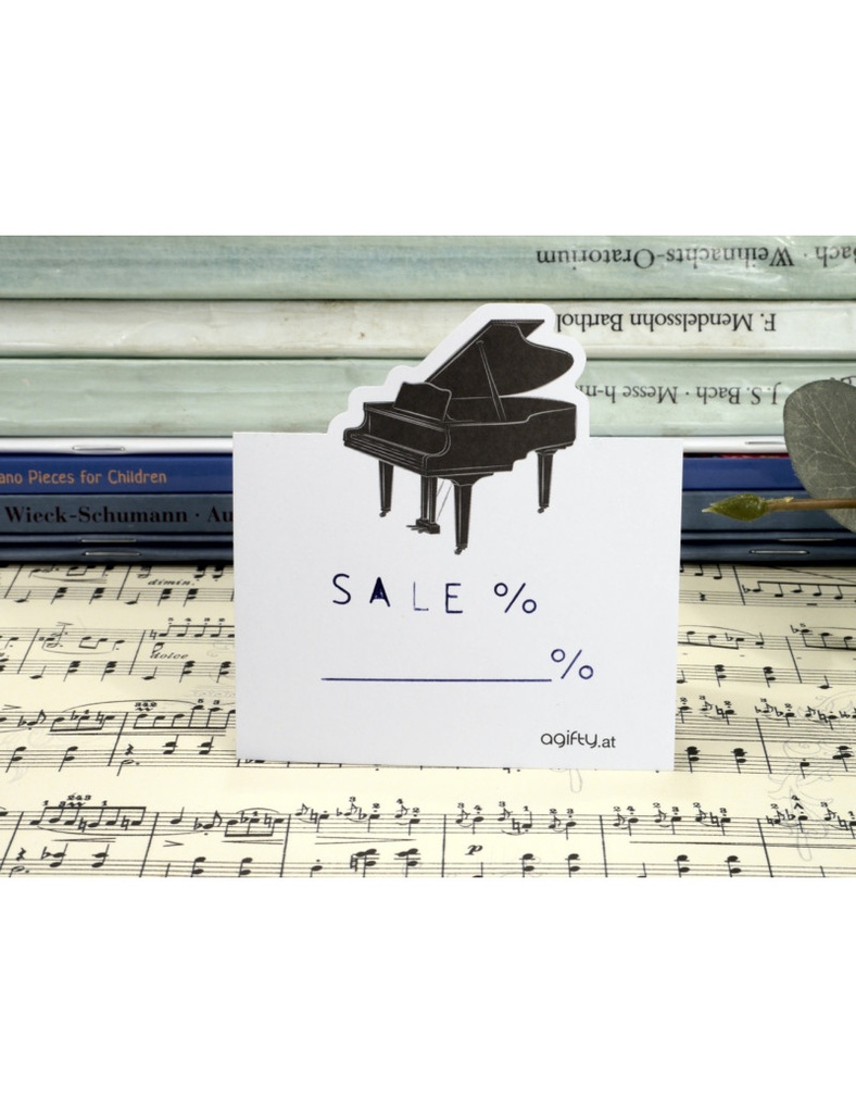 Stand Memo Pad Klavier