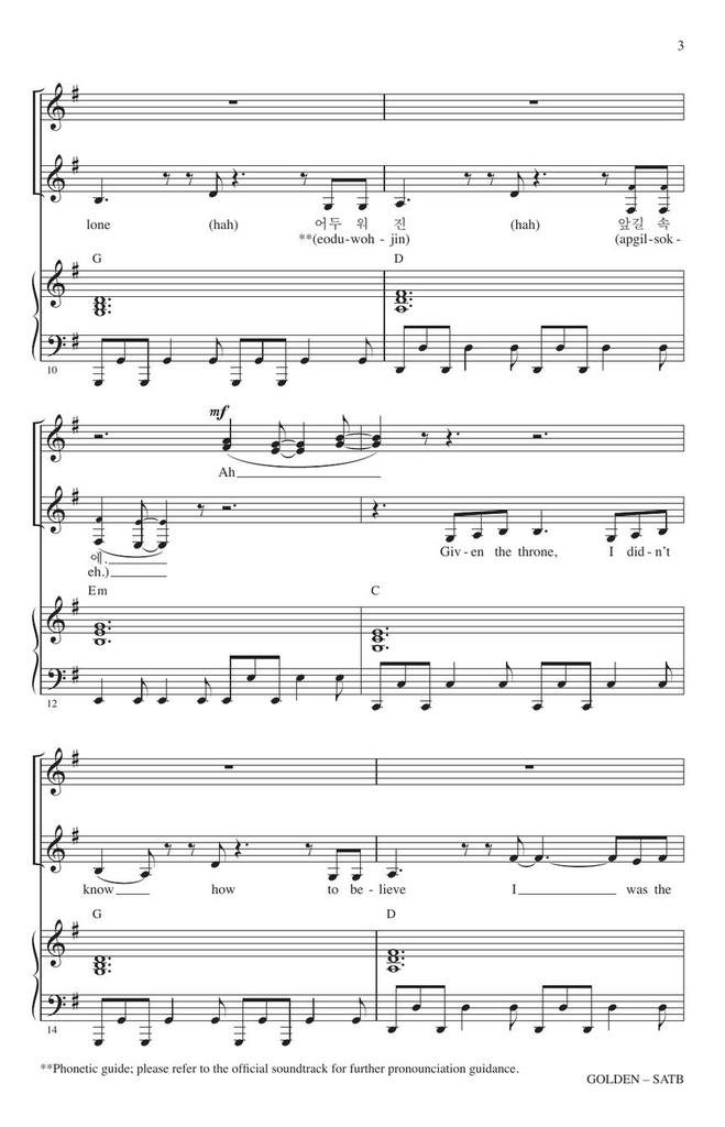 Golden (KPop Demon Hunters)