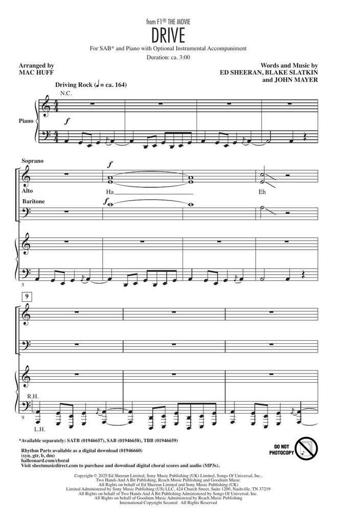 Drive (from F1 The Movie)