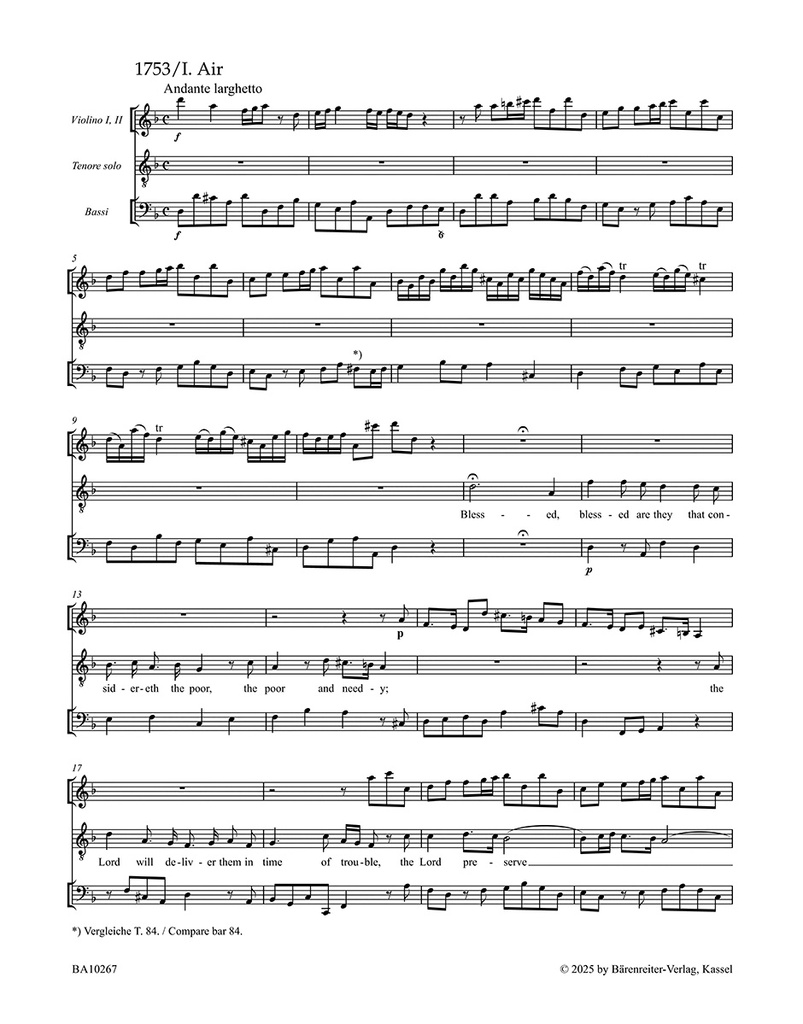 Foundling Hospital Anthem HWV 268