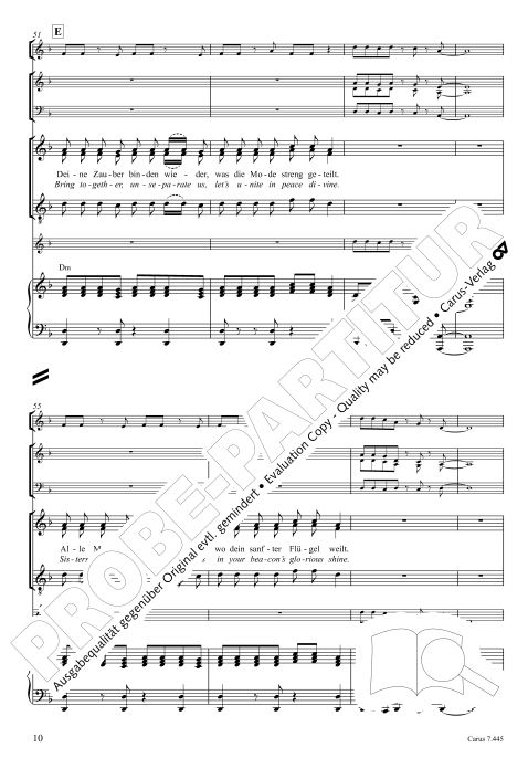 Ode an die Freude / Ode to Joy