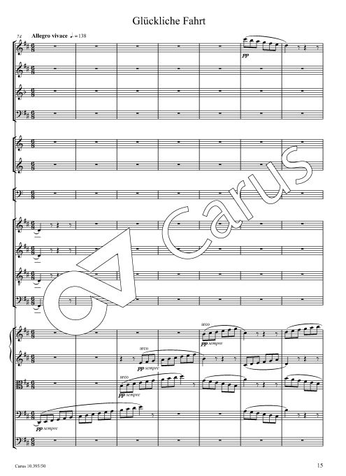 Meeres Stille und glückliche Fahrt op. 112