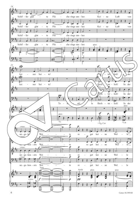 Meeres Stille und glückliche Fahrt op. 112