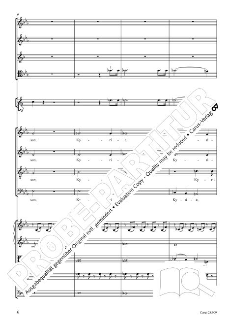 Kyrie nach dem Adagio der Mondscheinsonate op. 27/2