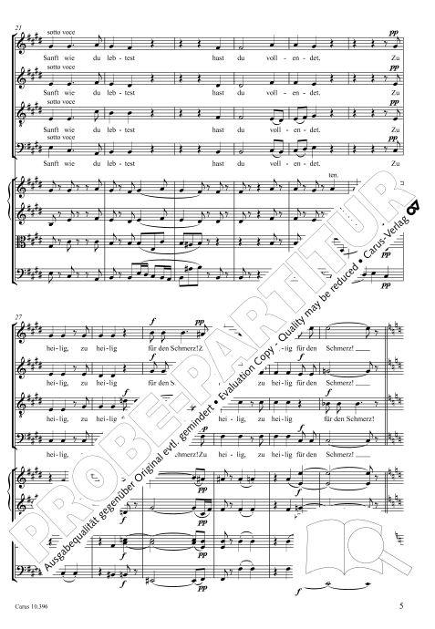 Elegischer Gesang op. 118