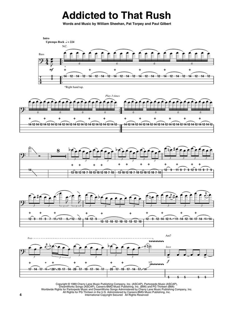 Hard Rock Bass Bible