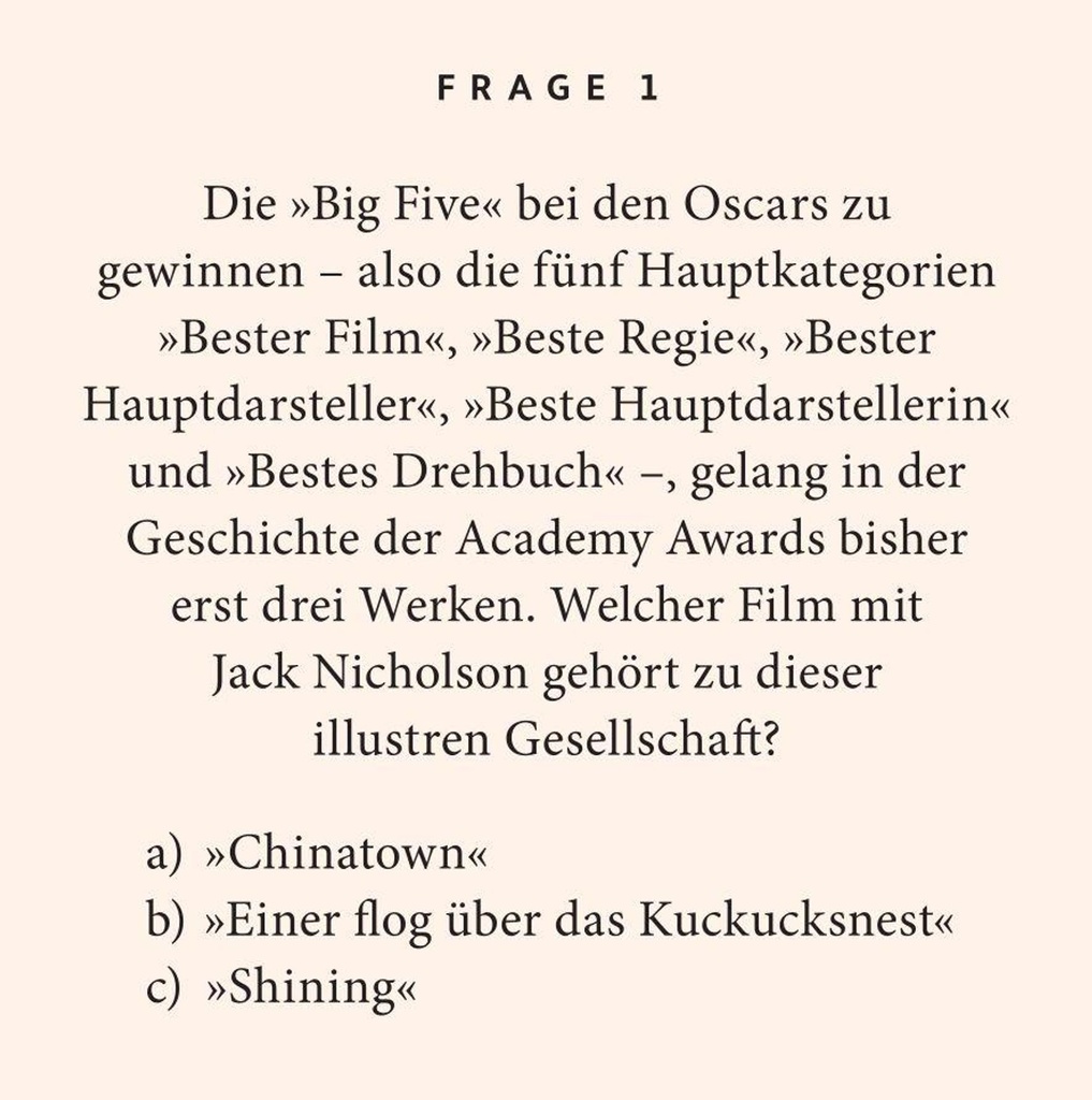 Film Quiz