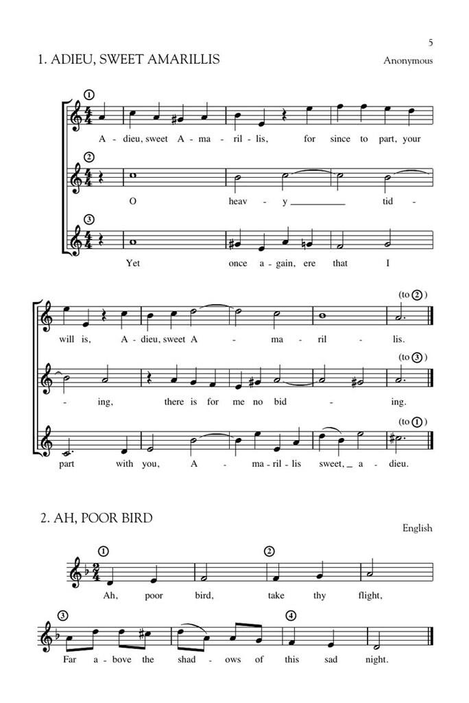The King's Singers Book of Rounds, Canons and Partsongs