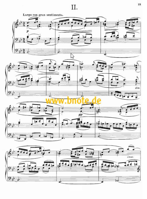 Orgelsonate Nr. 10 d-moll op. 54