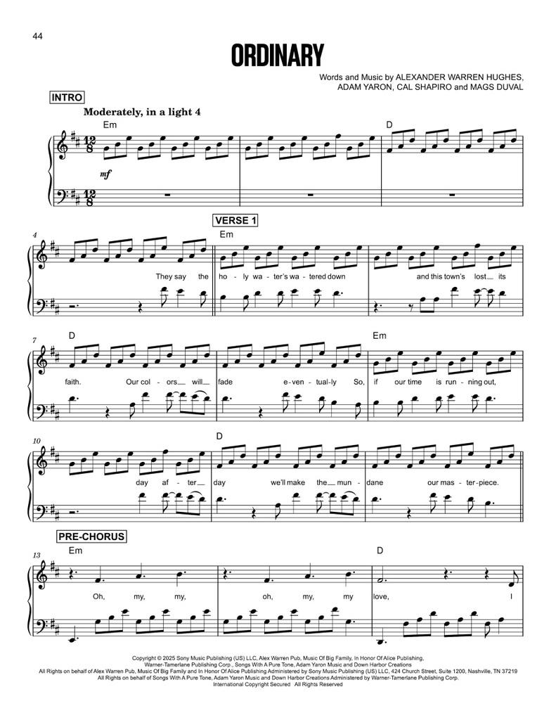 Selections from You'll Be Alright Kid