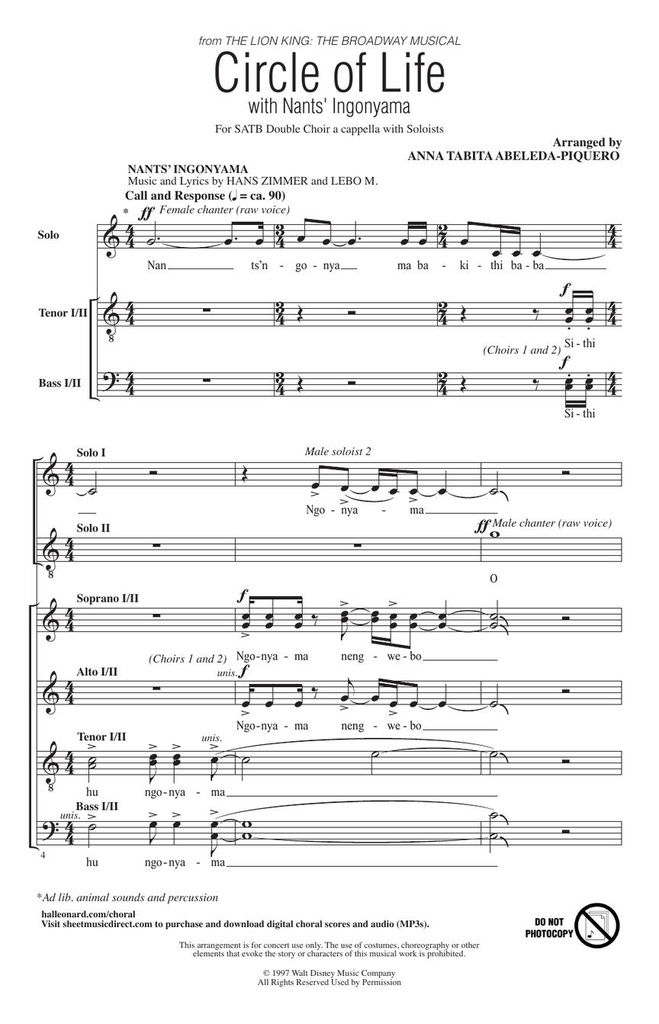 Circle of life with Nants Ingonyama