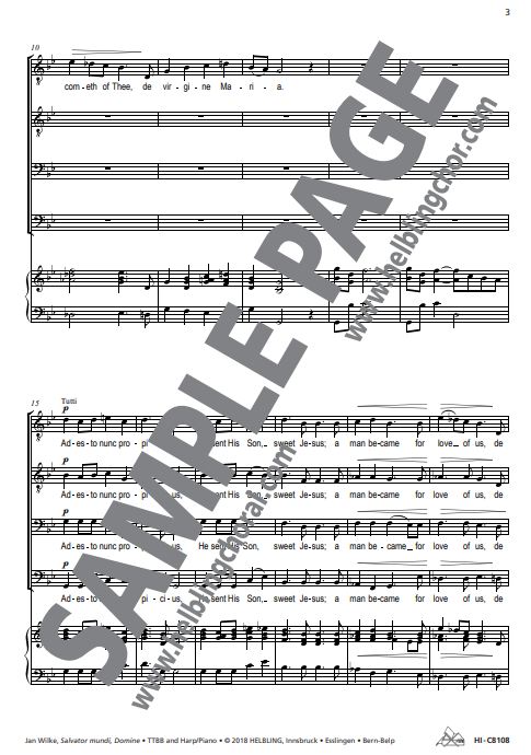 Salvator mundi Domine