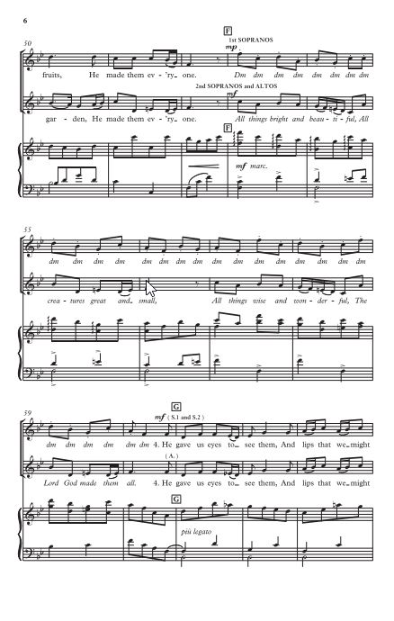 All things bright and beautiful