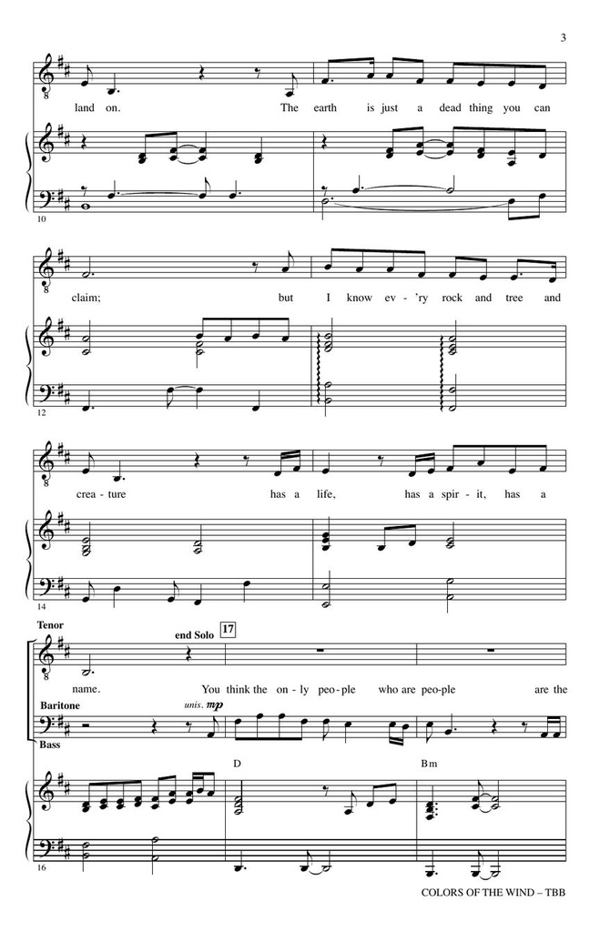 Colors of the wind (Disney's Pocahontas)