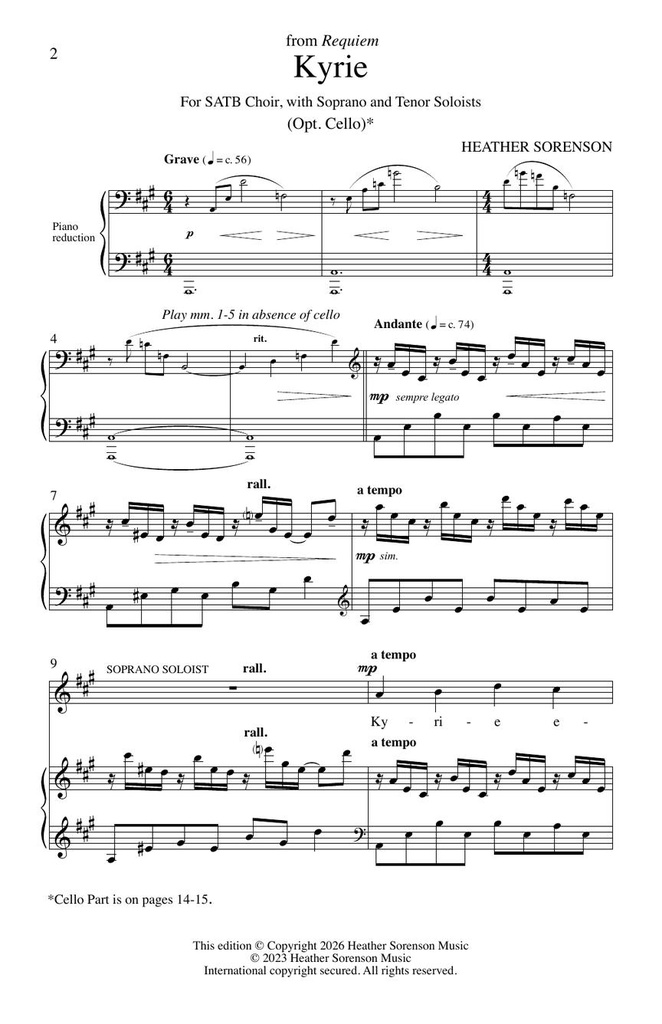 Kyrie (from Requiem)