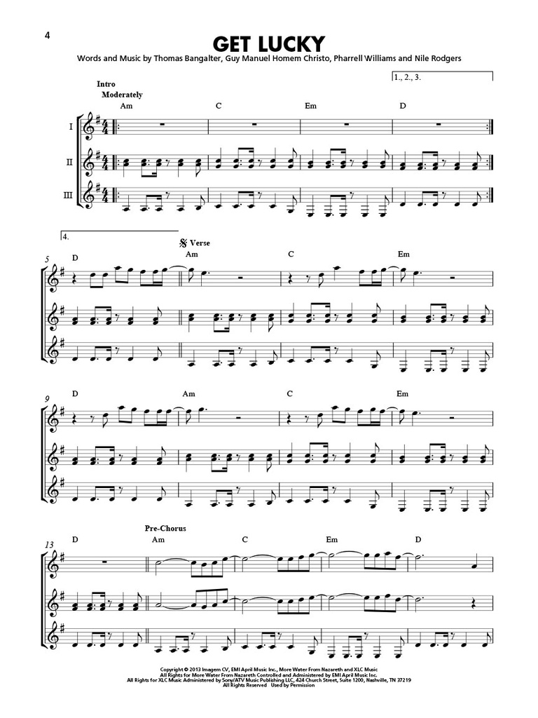 Top Hits - Essential Elements Guitar Ensembles