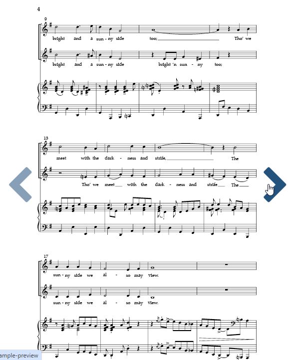 Keep on the sunny side