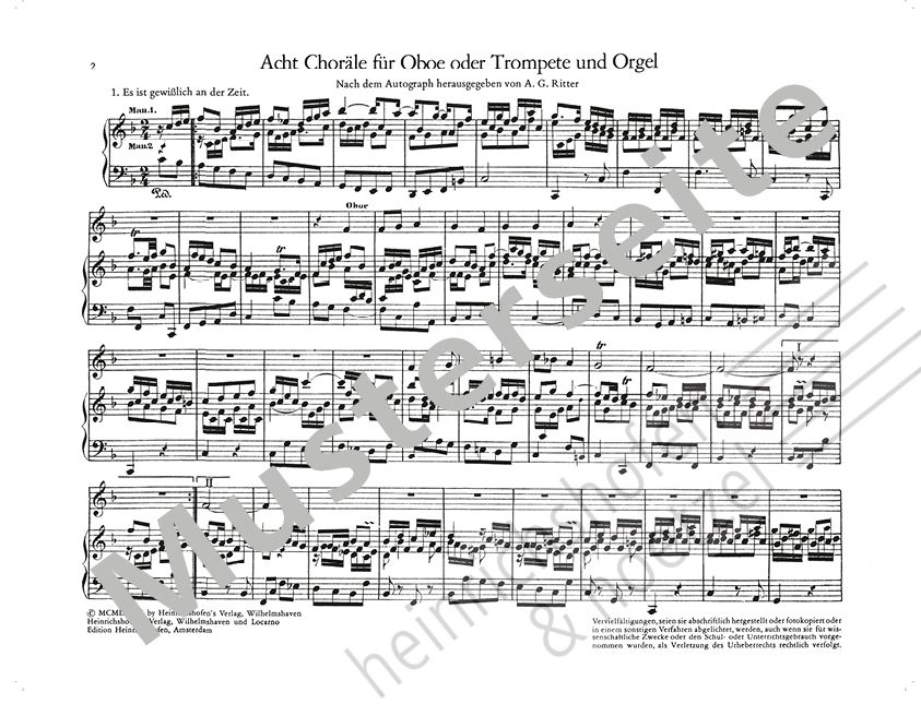 Acht Choräle
