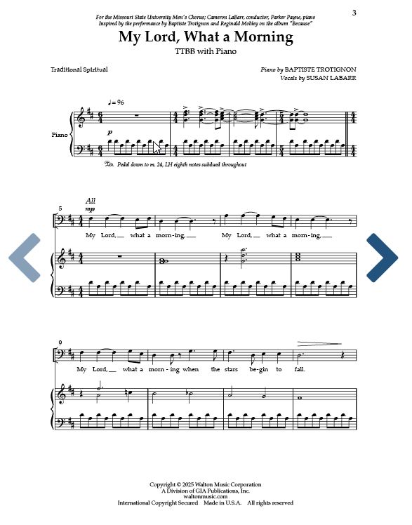 My Lord what a morning