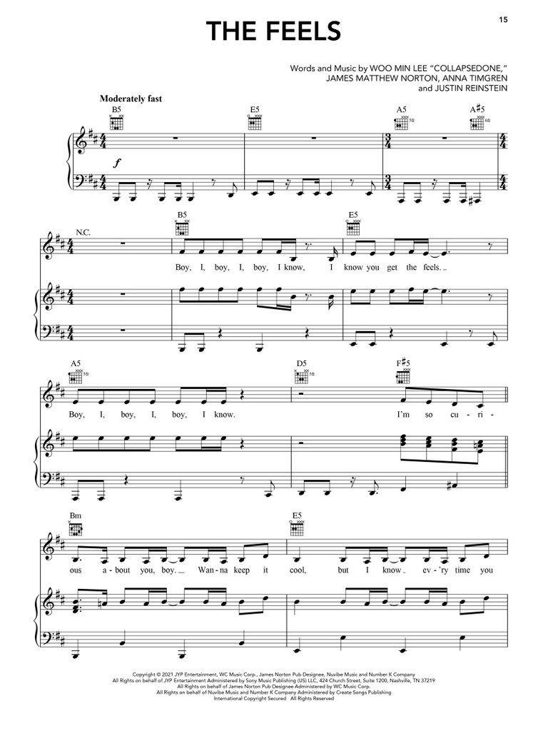 K-Pop Sheet Music Collection