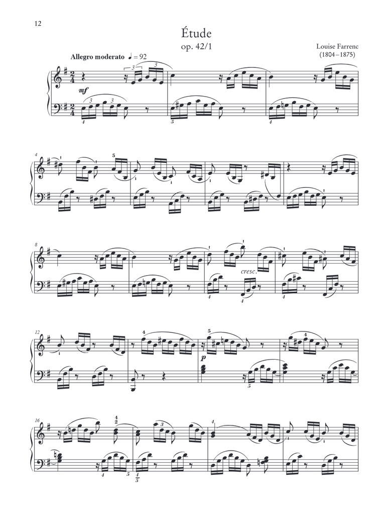 9 Komponistinnen aus 3 Jahrhunderten