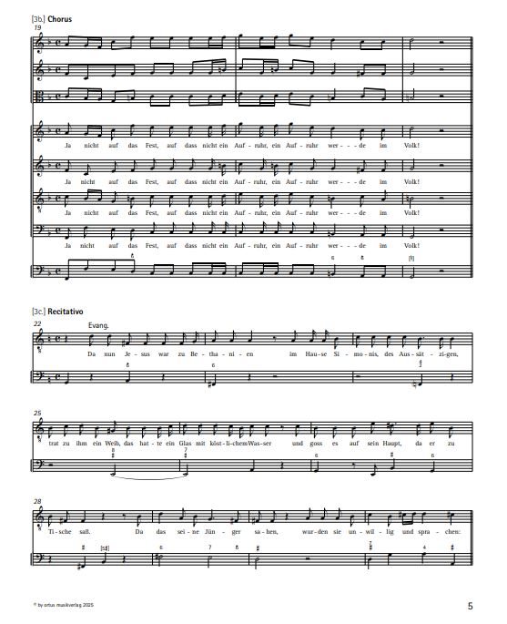 Passio Domini nostri Jesu Christi - Matthäuspassion (1720)