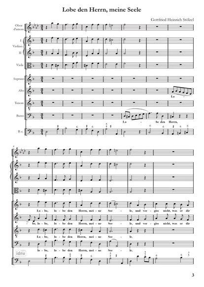 Lobe den Herrn meine Seele