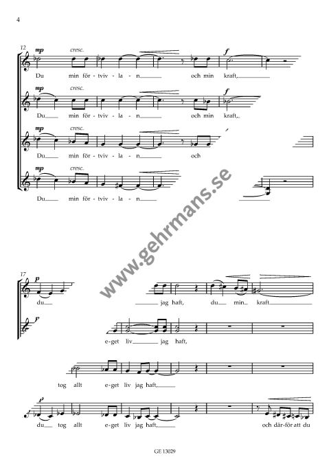 Tva sanger om kärlek