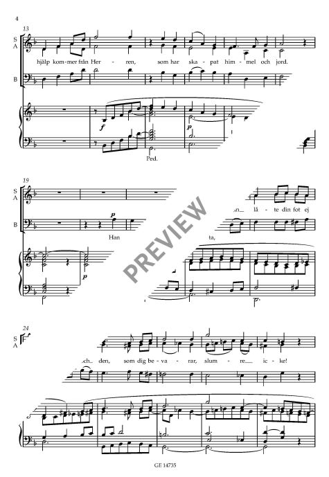 Psalm 121 - Det brinner en stjärna