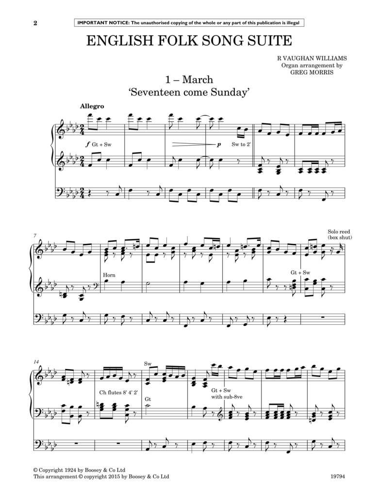 English Folk Song Suite