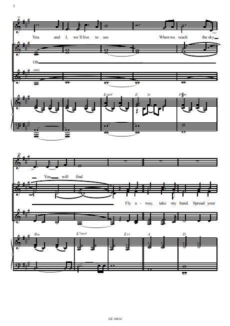 Lena's sang (Fly with me)