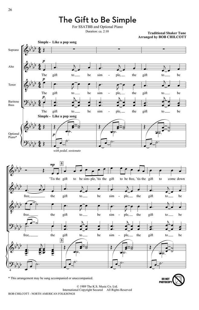 The King's Singers North American Folksongs