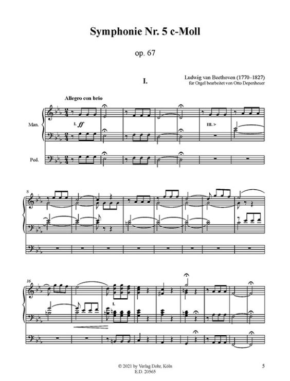 Symphonie Nr. 5 c-moll op. 67
