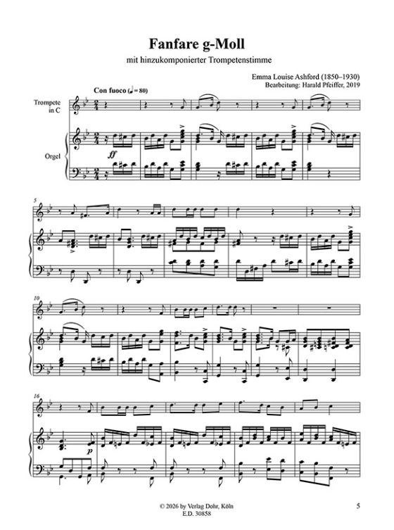 Trompete und Orgel
