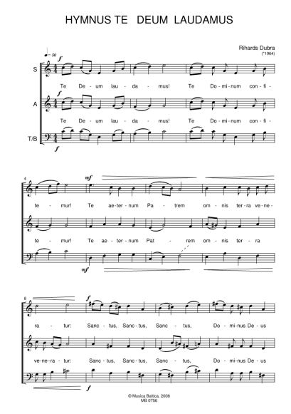 Hymnus Te Deum laudamus