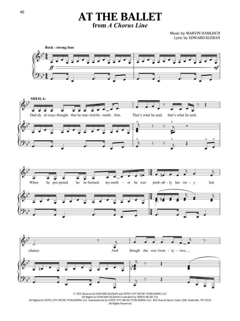 The Singer's Musical Theatre Anthology - Trios
