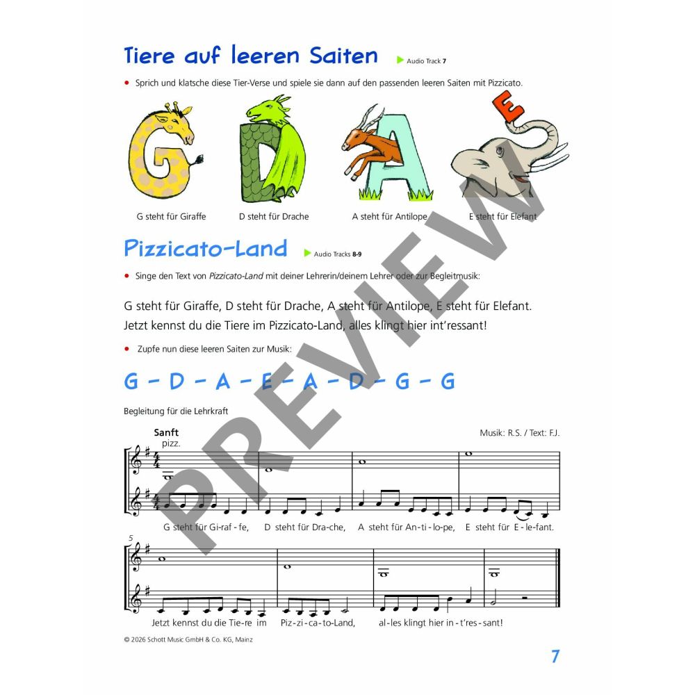 Geigenfrosch & Co - Violinschule