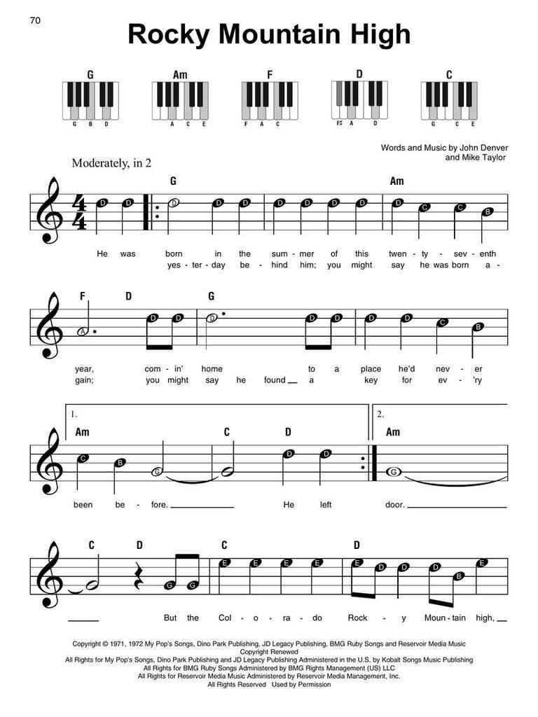 The 1970s - Super Easy Songbook