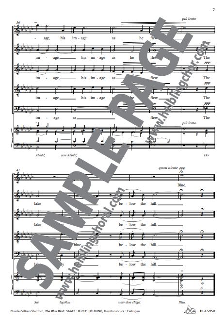 The blue bird op. 119/3