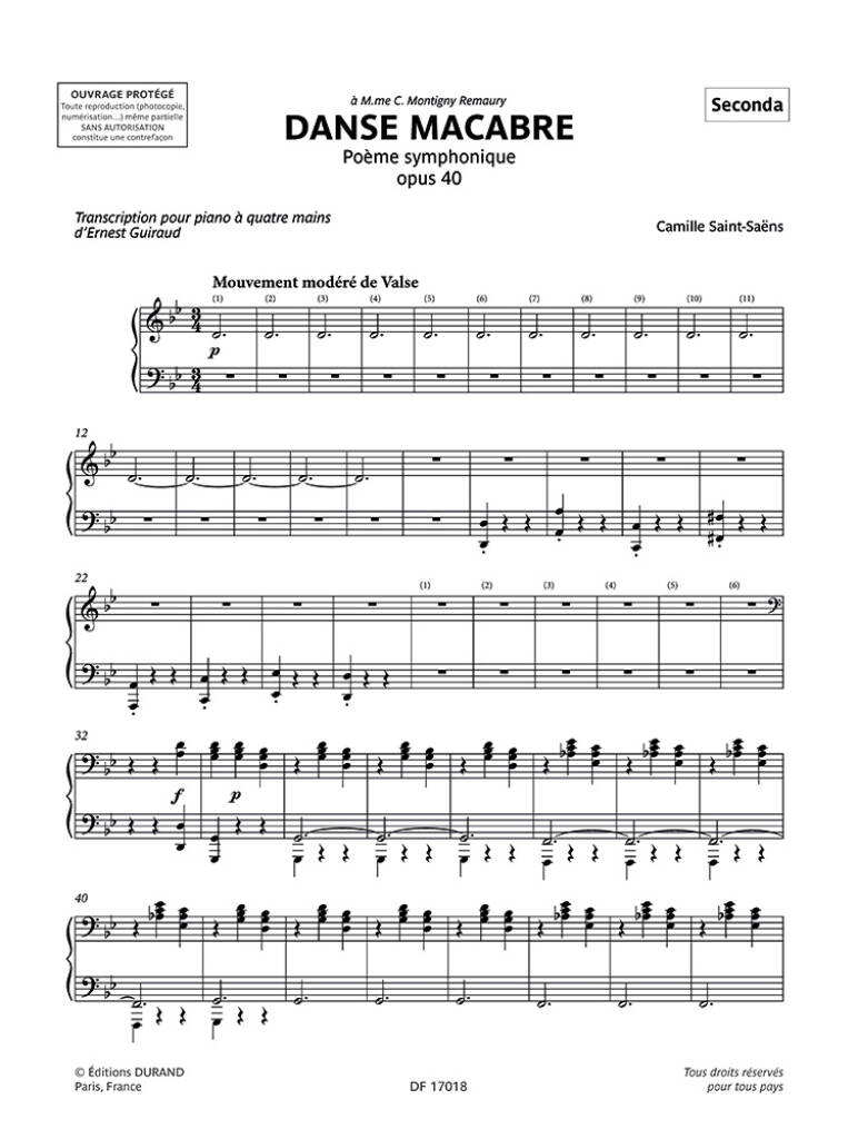 Danse Macabre op. 40