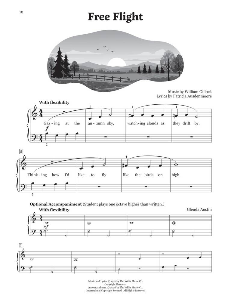The Easiest Gillock Pieces for the Beginning Pianist
