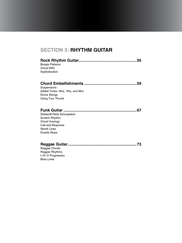 Beginning Guitar & Beyond