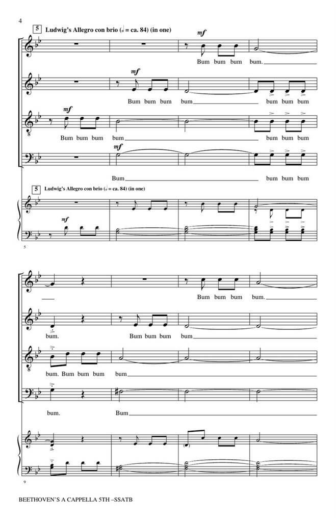 Beethoven's A Cappella 5th