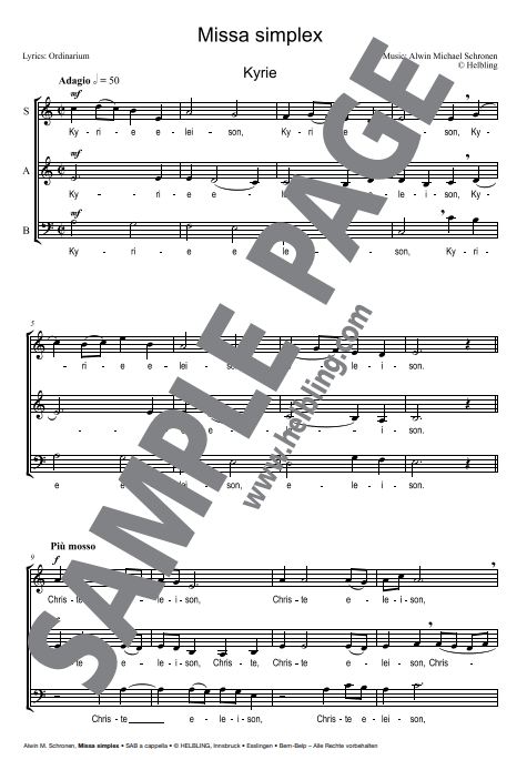 Missa simplex