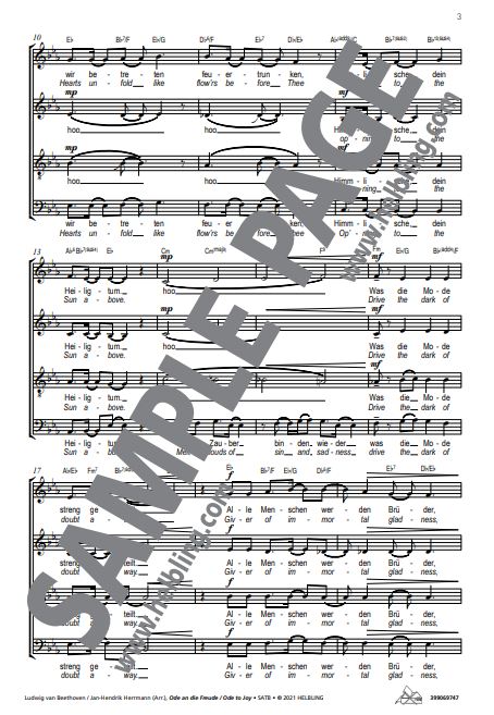 Ode an die Freude / Ode to Joy