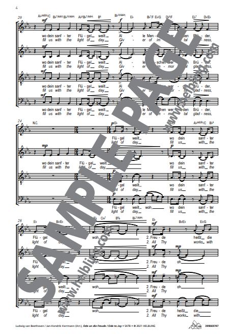 Ode an die Freude / Ode to Joy