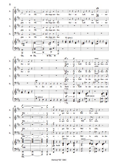 Meeres Stille und Glückliche Fahrt op. 112