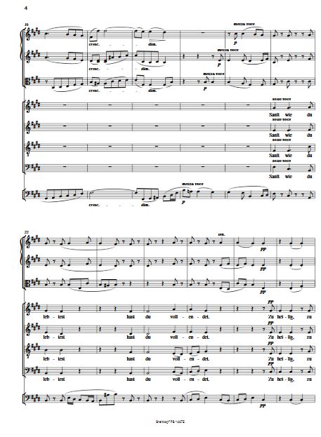 Elegischer Gesang op. 118