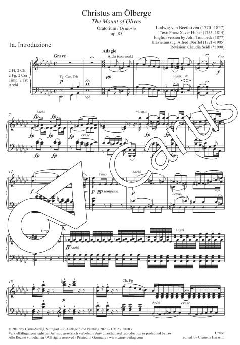 Christus am Ölberge op. 85